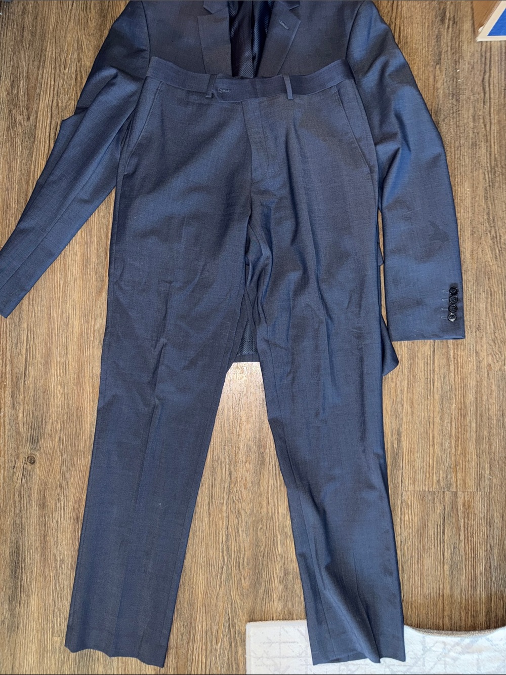 Bar III Navy Blue Men's Suit Pants (See my separate listing for jacket)